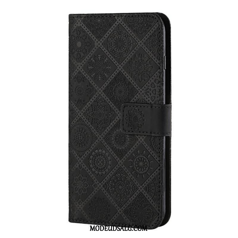 Flip Cover Oppo A16 / A16s Tapestry Mønster