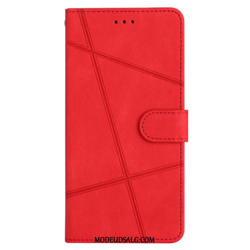 Flip Cover Oppo A98 5g Linjer