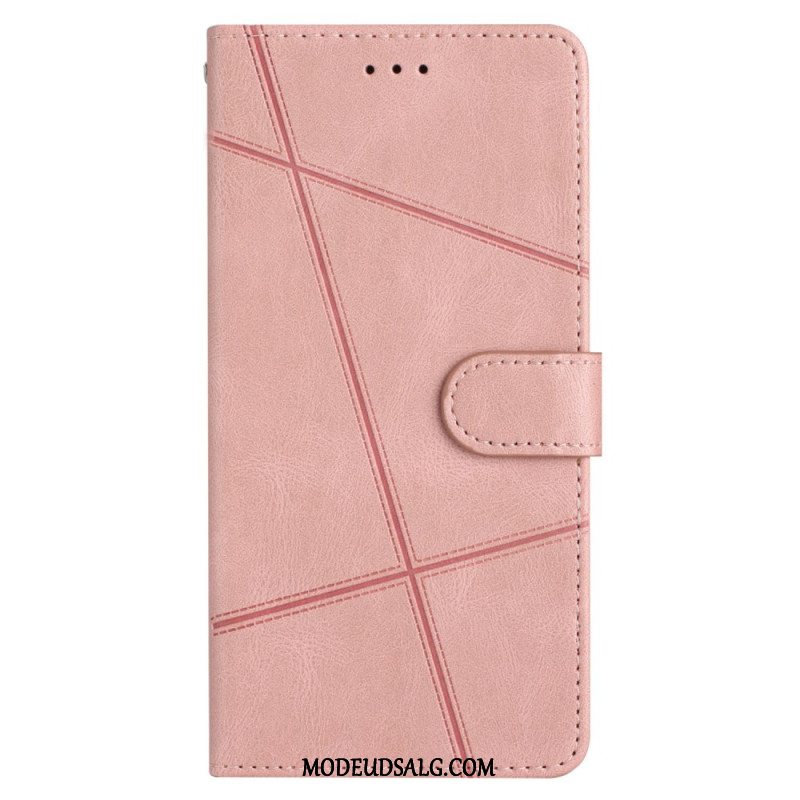 Flip Cover Oppo A98 5g Linjer