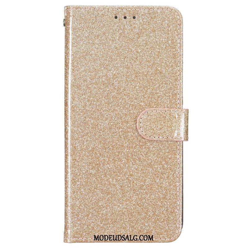 Flip Cover Oppo A98 5g Strappy Pailletter