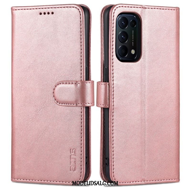 Flip Cover Oppo Find X3 Lite Azns Sødme