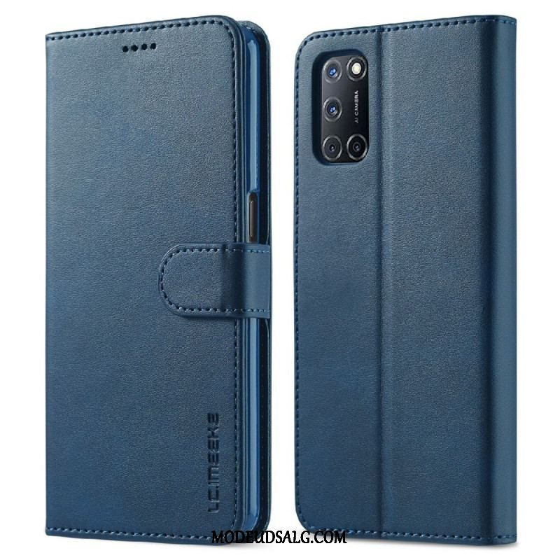 Flip Cover Oppo Find X3 Lite Lc.imeeke Lædereffekt