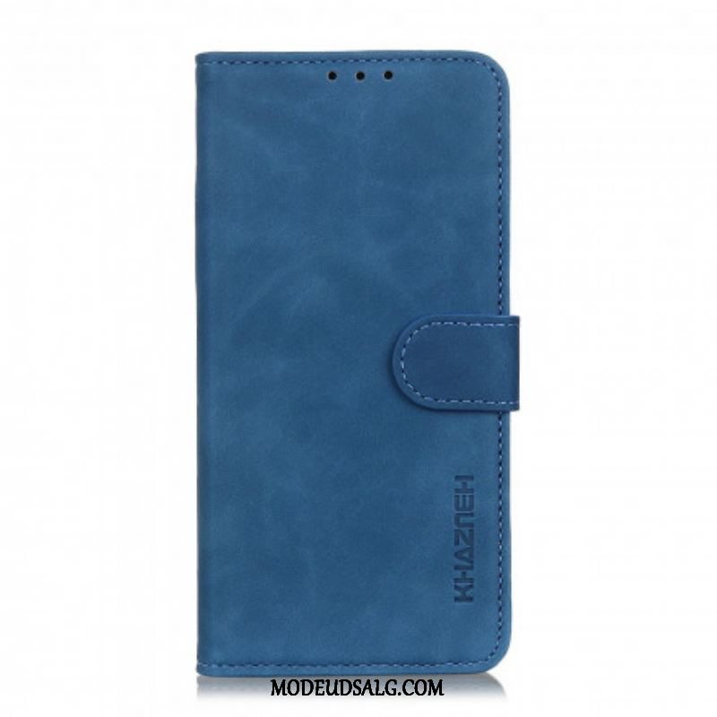 Flip Cover Oppo Find X3 Lite Mat Vintage Lædereffekt Khazneh