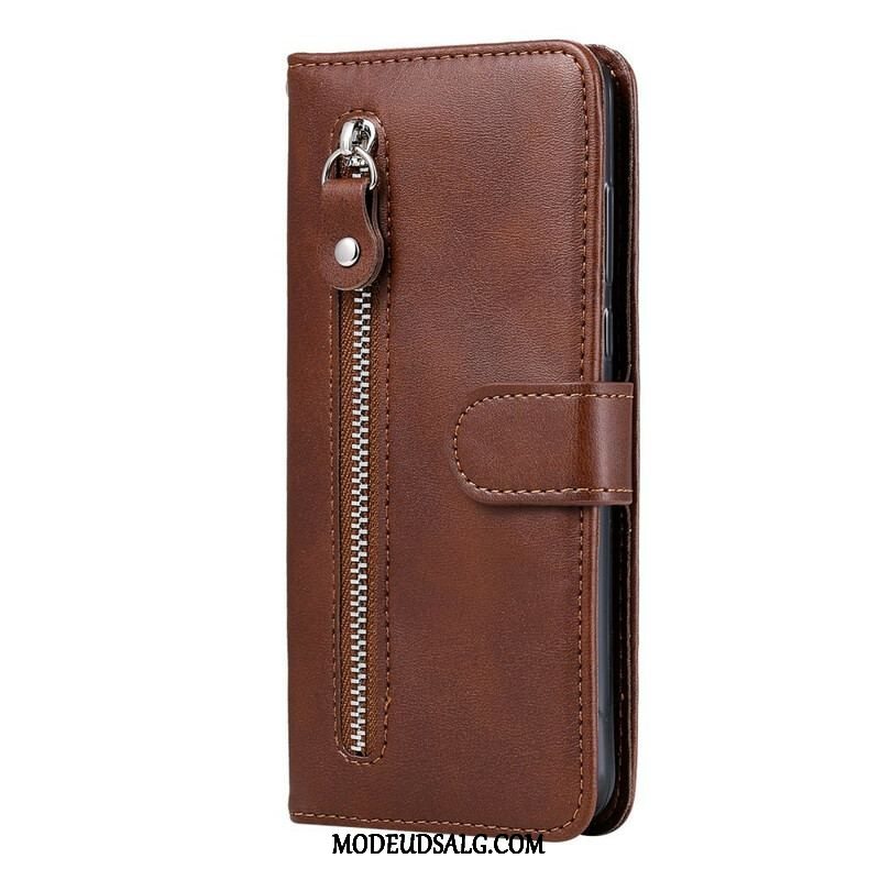 Flip Cover Oppo Find X3 Neo Vintage Møntpung