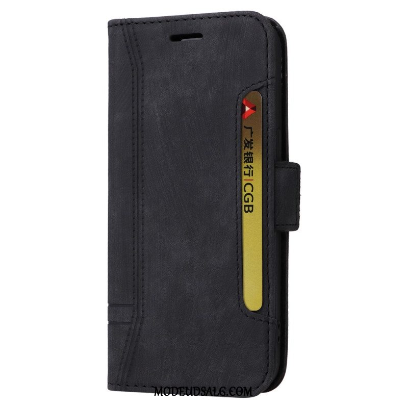 Flip Cover Oppo Reno 11 5g Forreste Kortholder Og Snor Betopnice