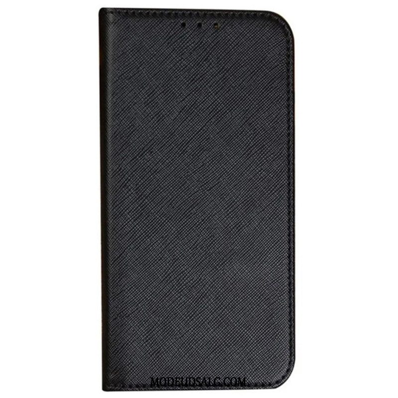 Flip Cover Oppo Reno 11 5g Krydstekstur