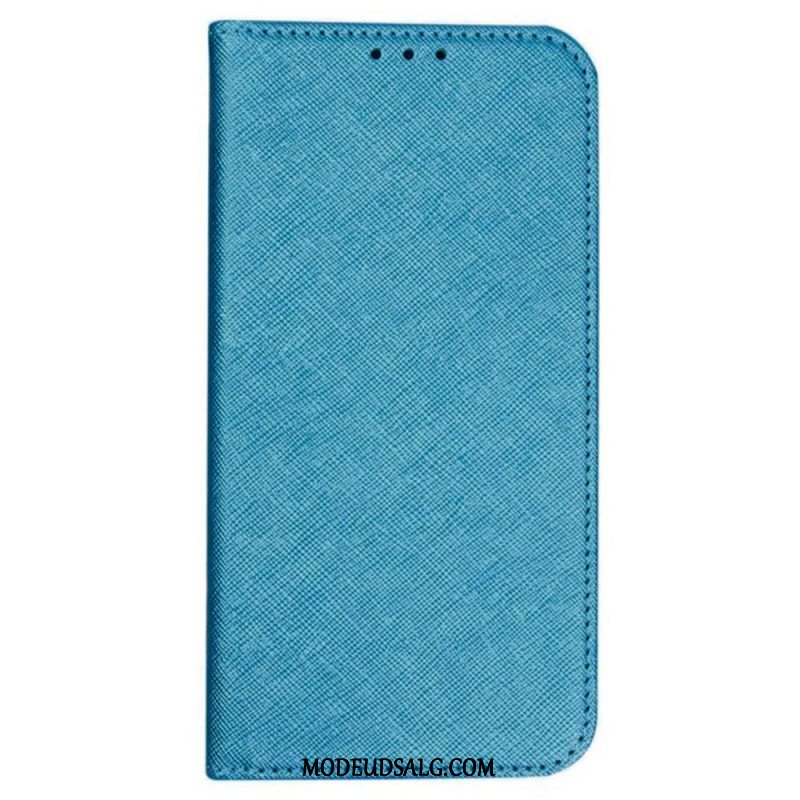 Flip Cover Oppo Reno 11 5g Krydstekstur