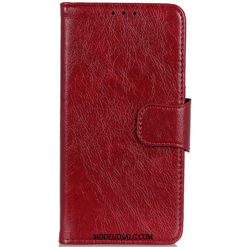 Flip Cover Oppo Reno 11 5g Nappa Tekstur