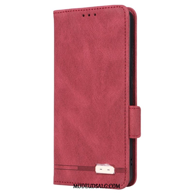 Flip Cover Oppo Reno 11f 5g Retro Design