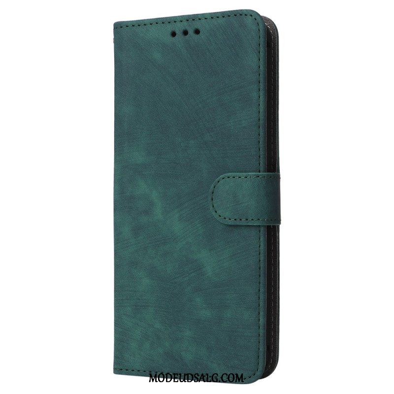 Flip Cover Oppo Reno 11f 5g Ruskindseffekt Rfid-blokering Og Strop