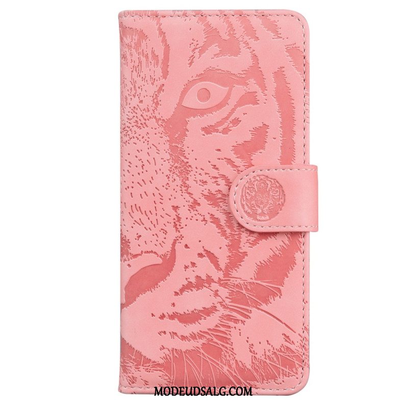 Flip Cover Oppo Reno 11f 5g Tiger Footprint