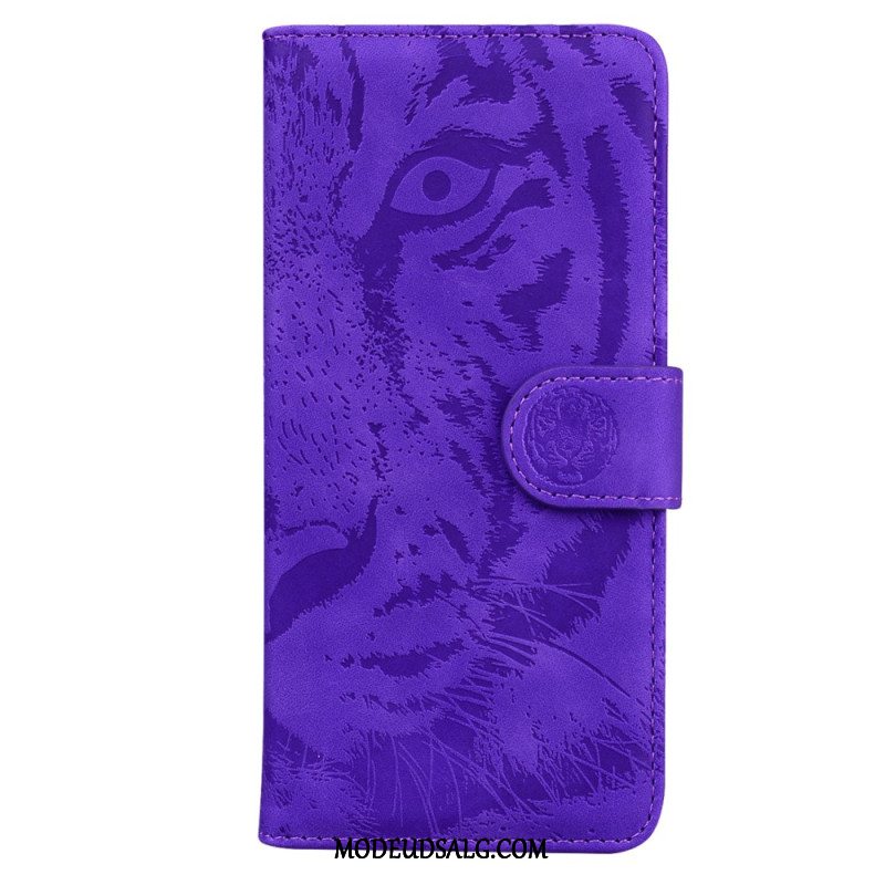 Flip Cover Oppo Reno 11f 5g Tiger Footprint