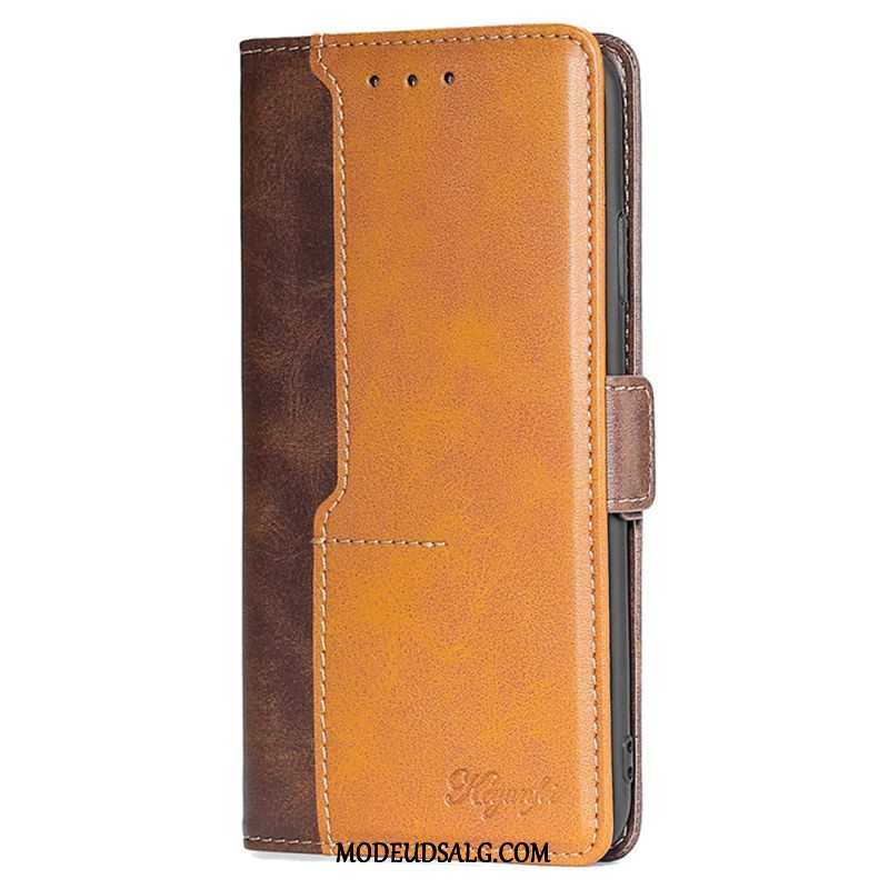 Flip Cover Oppo Reno 11f 5g Tofarvet Design