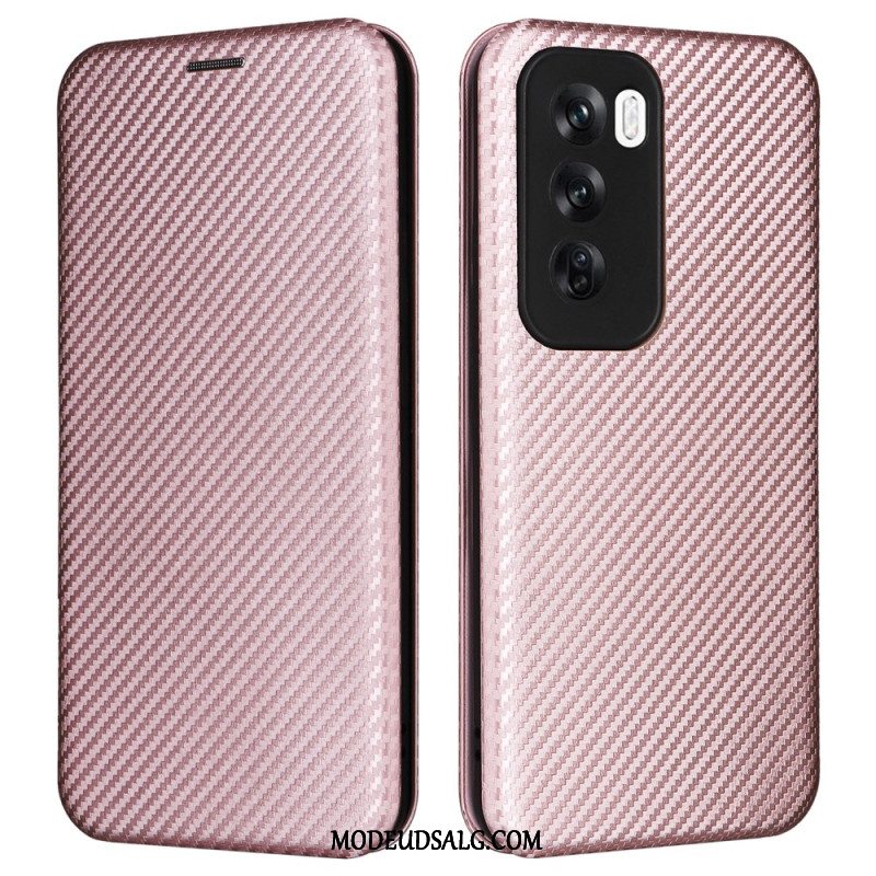 Flip Cover Oppo Reno 12 5g Kulfiber