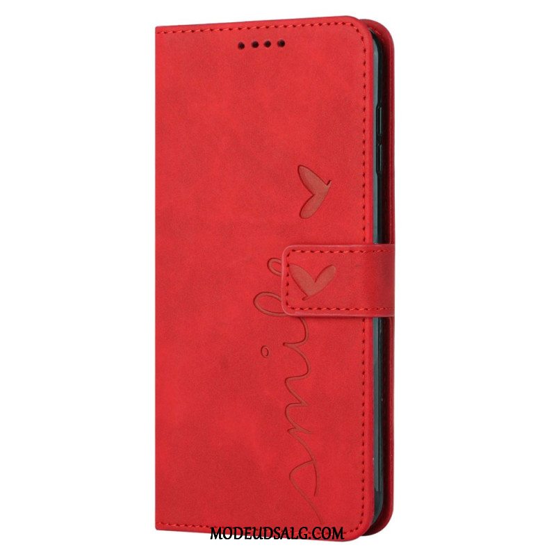 Flip Cover Oppo Reno 12 5g Smil