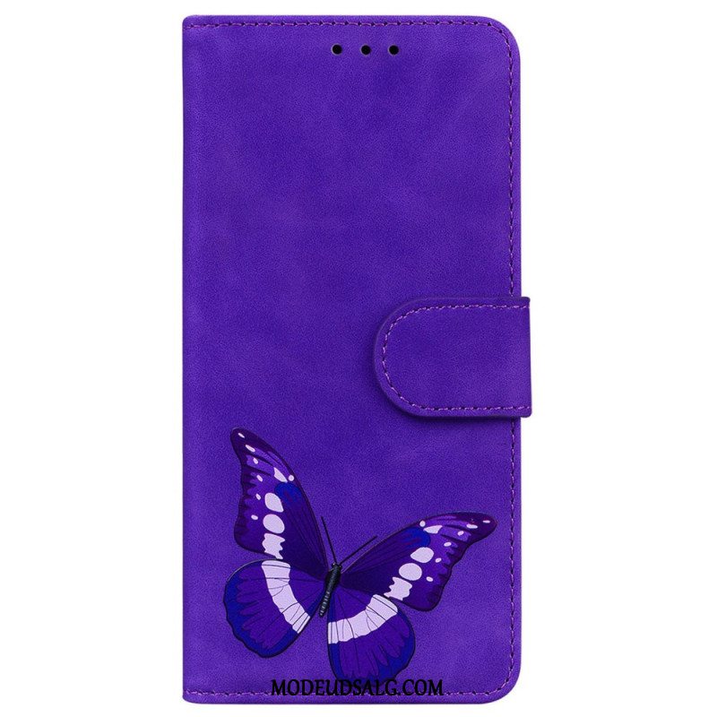 Flip Cover Oppo Reno 12 5g Sommerfugl