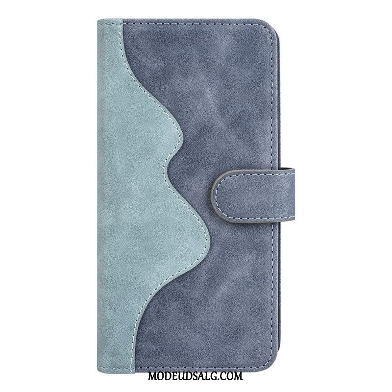 Flip Cover Oppo Reno 12 5g Tofarvet Design