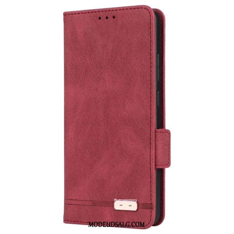 Flip Cover Oppo Reno 12f 5g Retro Design