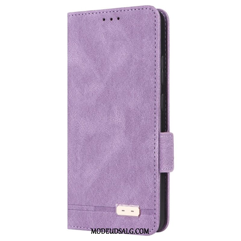 Flip Cover Oppo Reno 12f 5g Retro Design