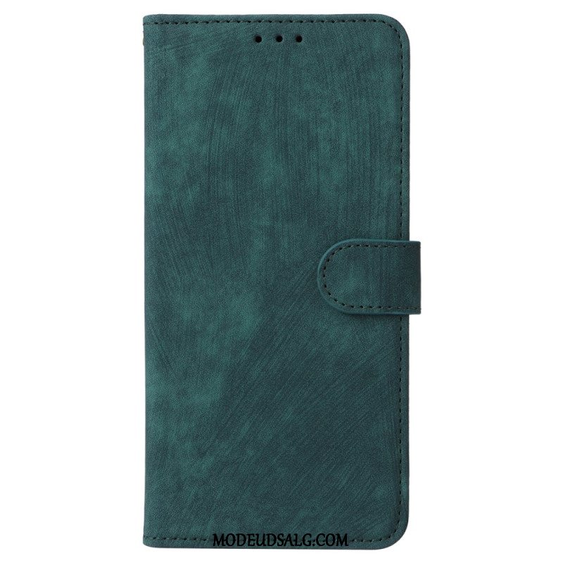 Flip Cover Oppo Reno 12f 5g Ruskindseffekt Rfid-blokering Og Strop