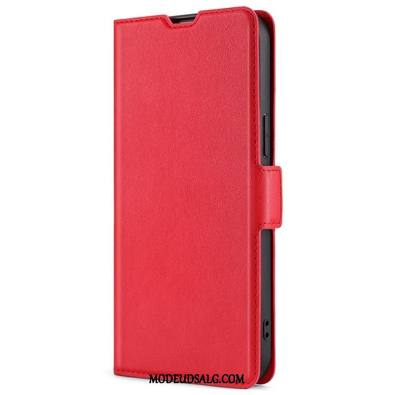 Flip Cover Oppo Reno 7 Finesse Dobbeltlås