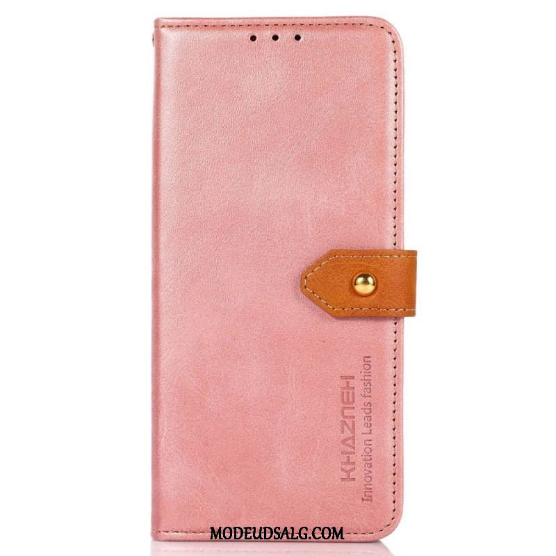 Flip Cover Oppo Reno 7 Med Khazneh-strop