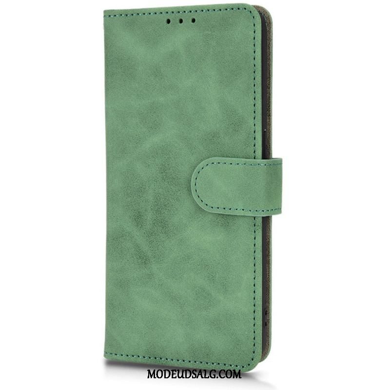 Flip Cover Oppo Reno 7 Med Snor Strappy Skin-touch