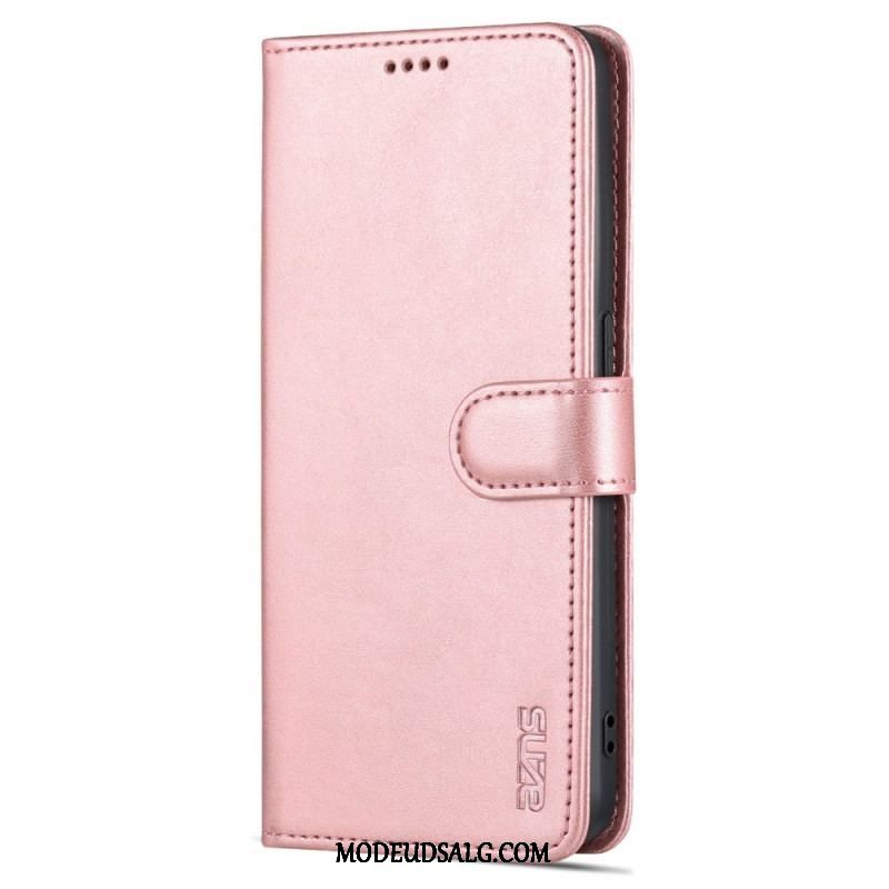 Flip Cover Oppo Reno 8 Azns Læderstyling