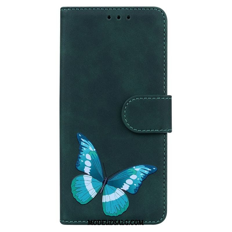 Flip Cover Oppo Reno 8 Lite Sommerfugl