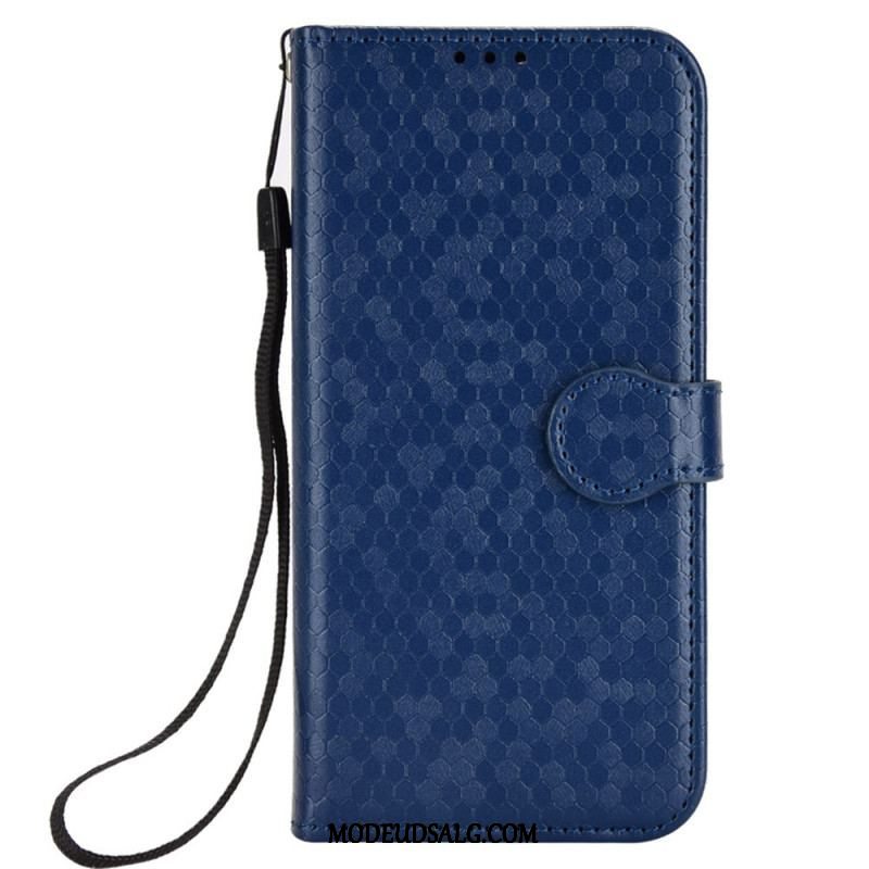 Flip Cover Oppo Reno 8 Med Snor 3d Strappy Design