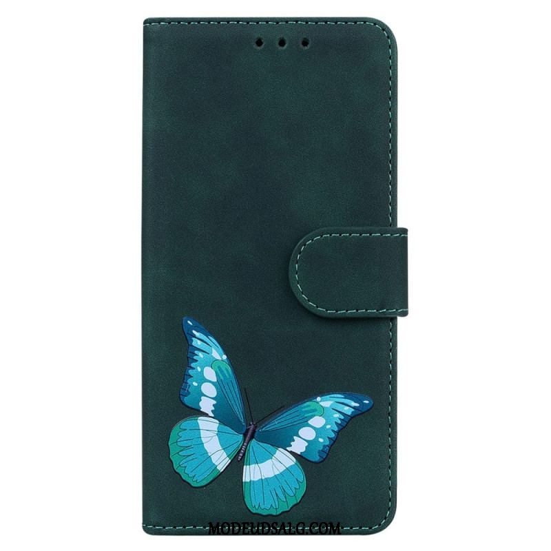 Flip Cover Oppo Reno 8 Pro Sommerfugl