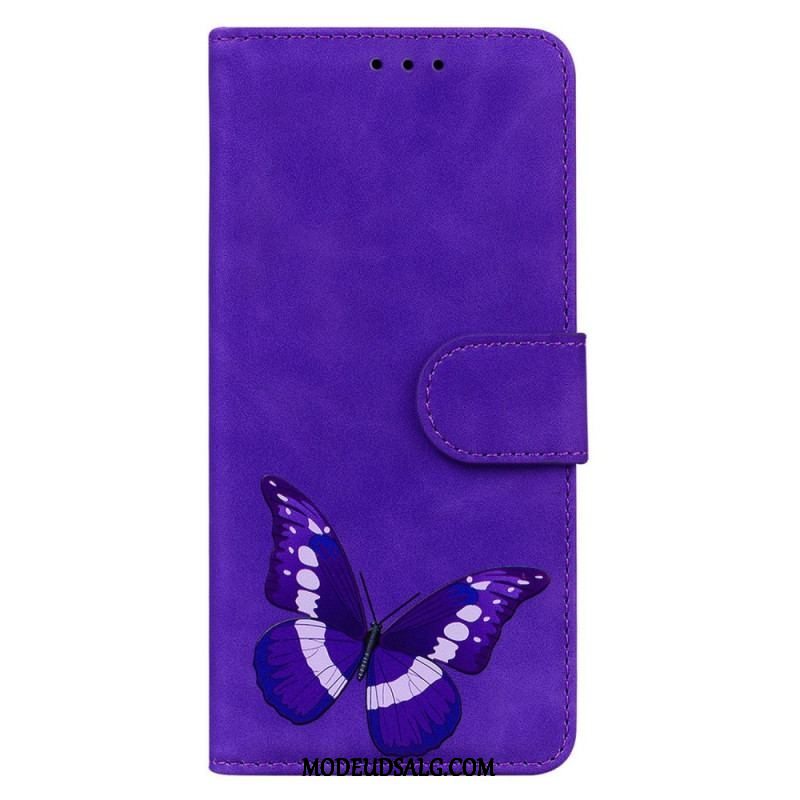 Flip Cover Oppo Reno 8 Pro Sommerfugl