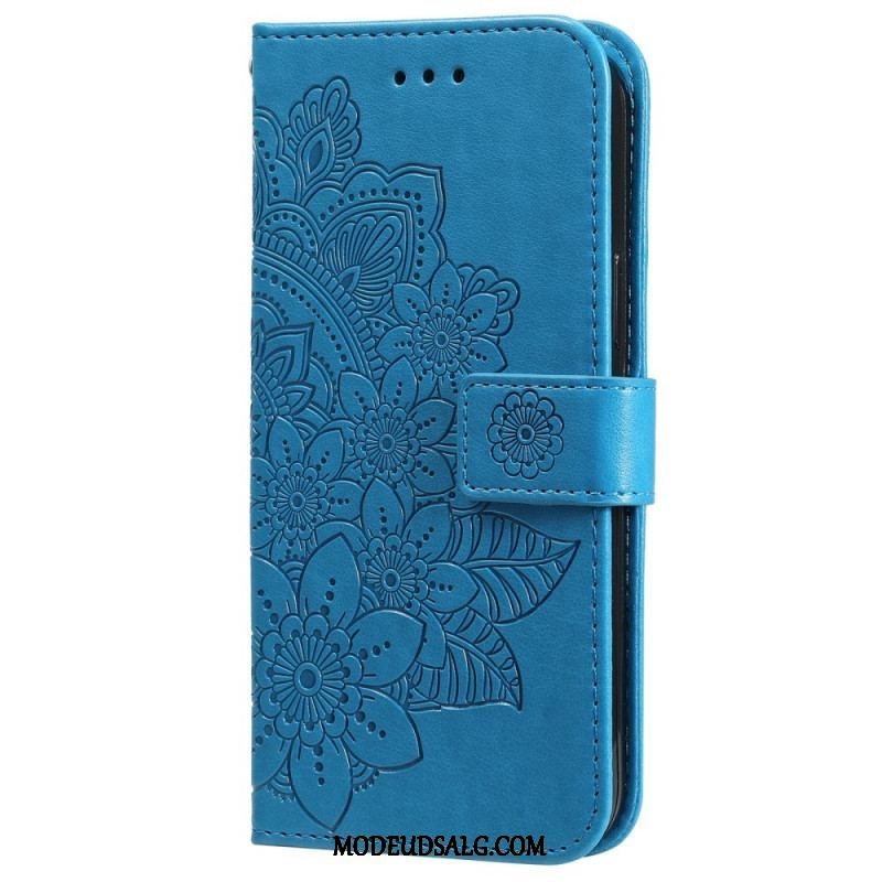 Flip Cover Samsung Galaxy A13 5G / A04s Blomster Mandala