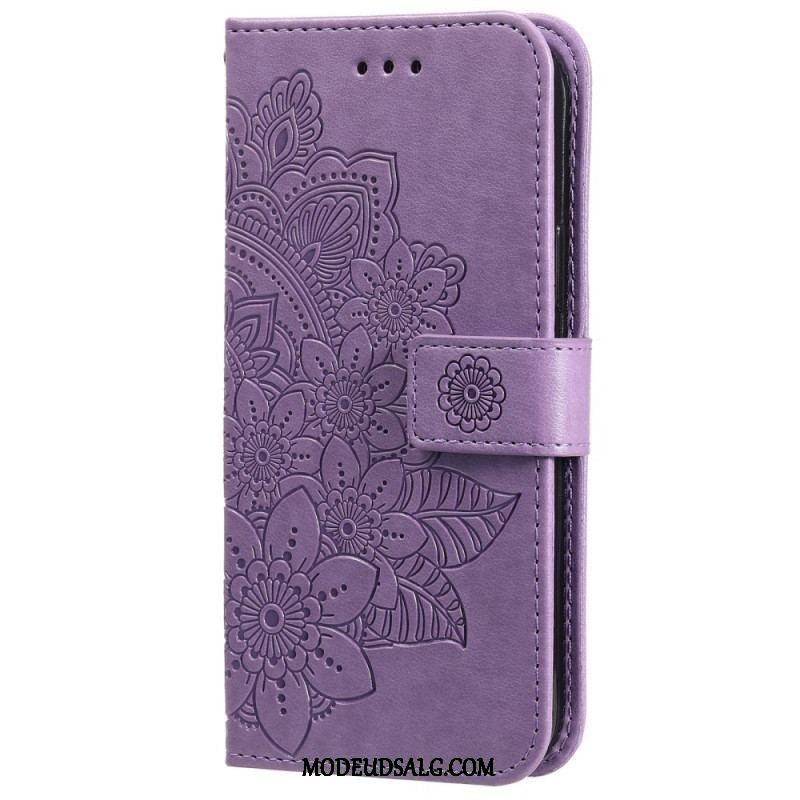 Flip Cover Samsung Galaxy A13 5G / A04s Blomster Mandala