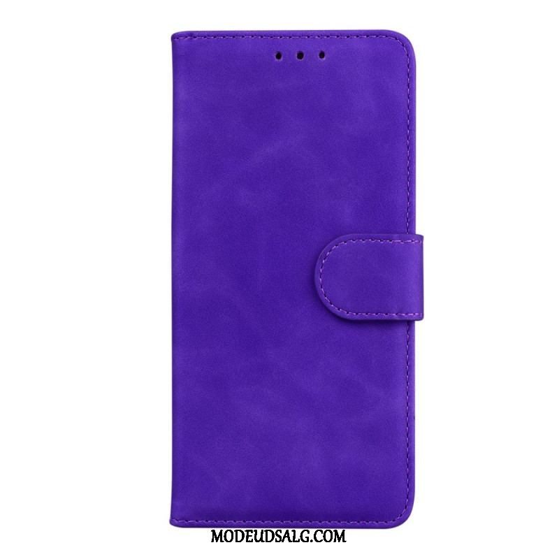 Flip Cover Samsung Galaxy A13 5G / A04s Ensfarvet Design