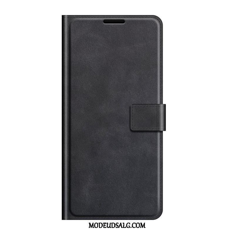 Flip Cover Samsung Galaxy A13 5G / A04s Slank Imiteret Læder