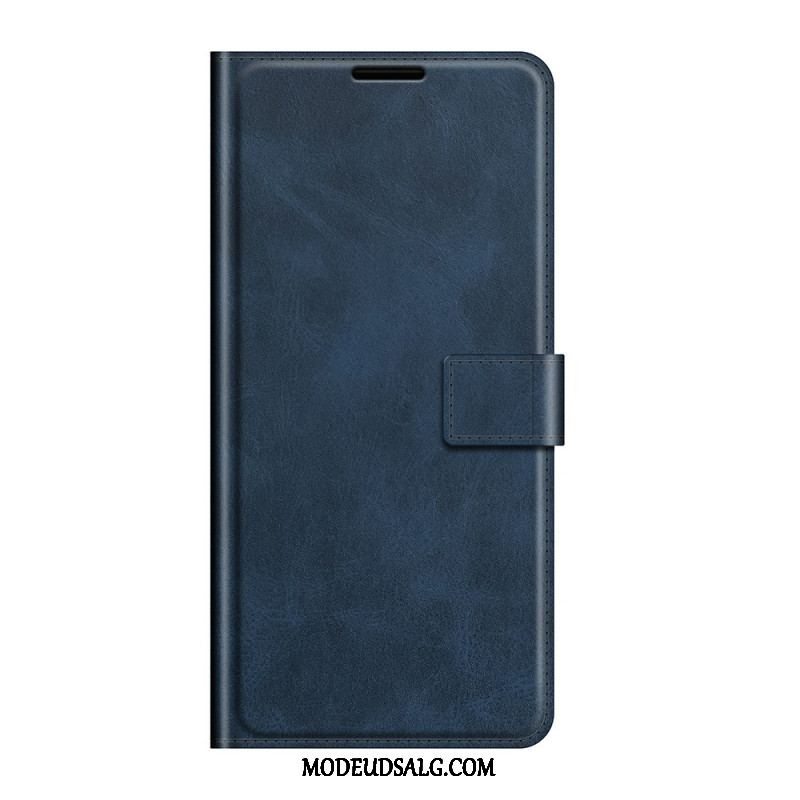 Flip Cover Samsung Galaxy A13 5G / A04s Slank Imiteret Læder