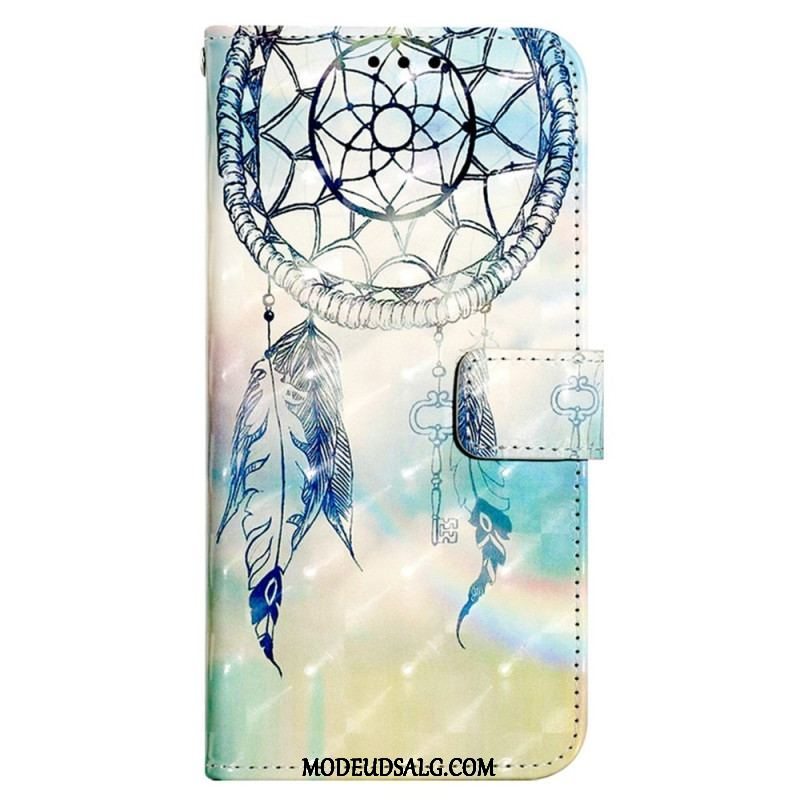 Flip Cover Samsung Galaxy A13 Med Snor Strap Dream Catcher