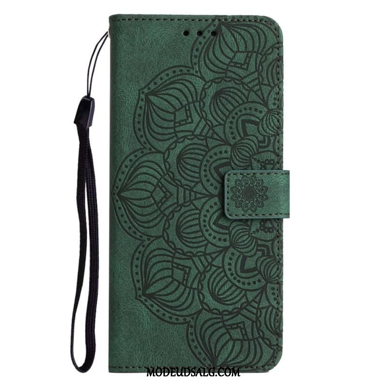 Flip Cover Samsung Galaxy A13 Med Snor Vintage Strappy Mandala