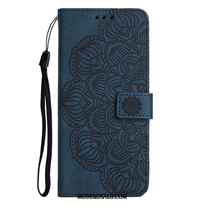 Flip Cover Samsung Galaxy A13 Med Snor Vintage Strappy Mandala