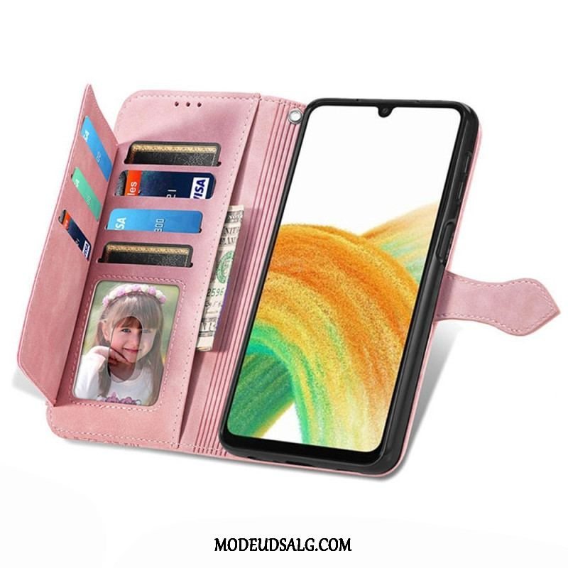 Flip Cover Samsung Galaxy A13 Optimerede Kortholdere