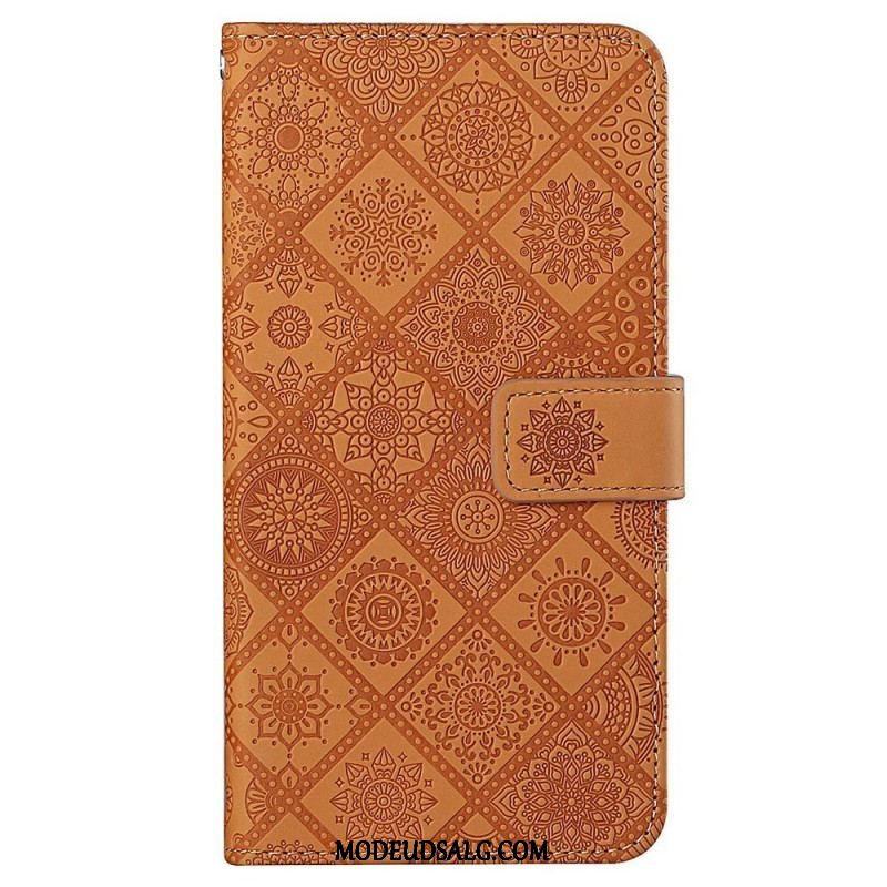 Flip Cover Samsung Galaxy A13 Tapestry Mønster