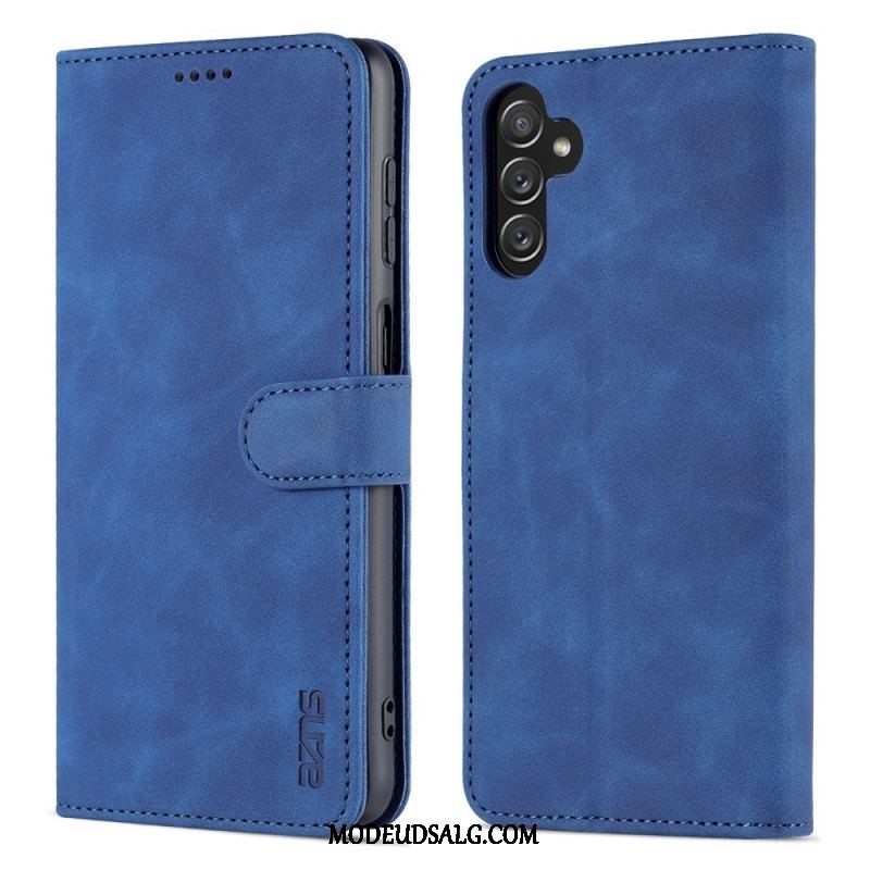 Flip Cover Samsung Galaxy A14 / A14 5G Klassisk Lædereffekt Azns