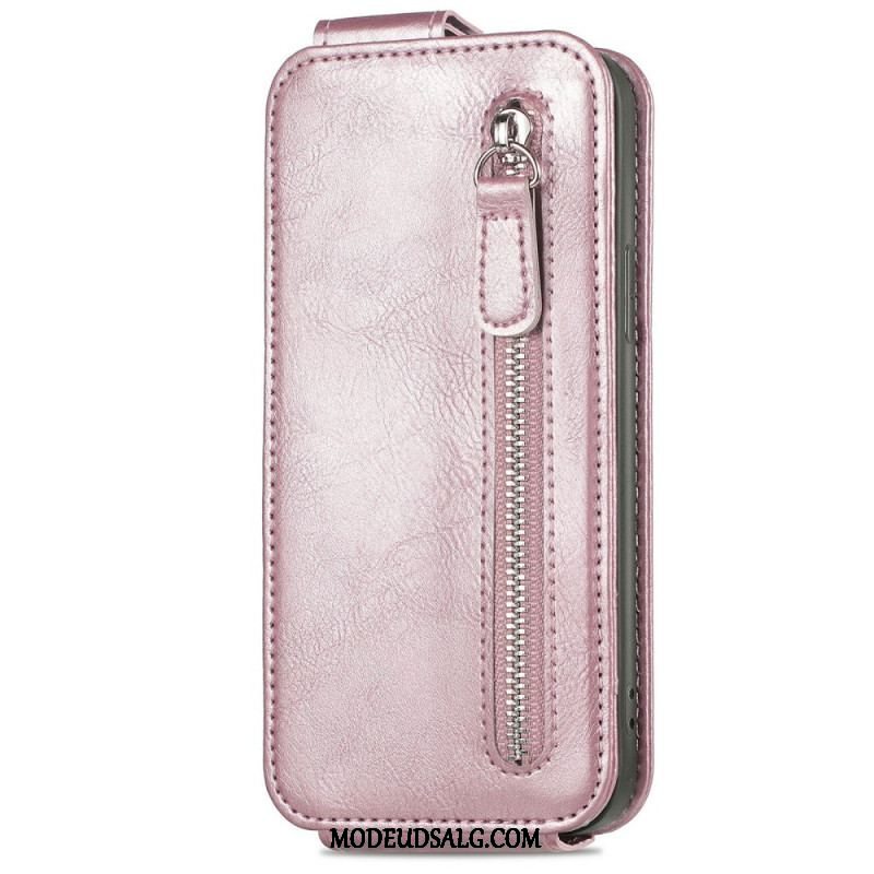 Flip Cover Samsung Galaxy A14 / A14 5G Punge Etui Læder Cover Lodret Flap Integreret Tegnebog