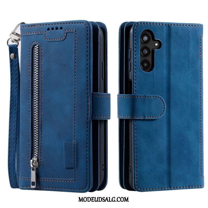 Flip Cover Samsung Galaxy A14 / A14 5G Punge Etui Multifunktions Tegnebog