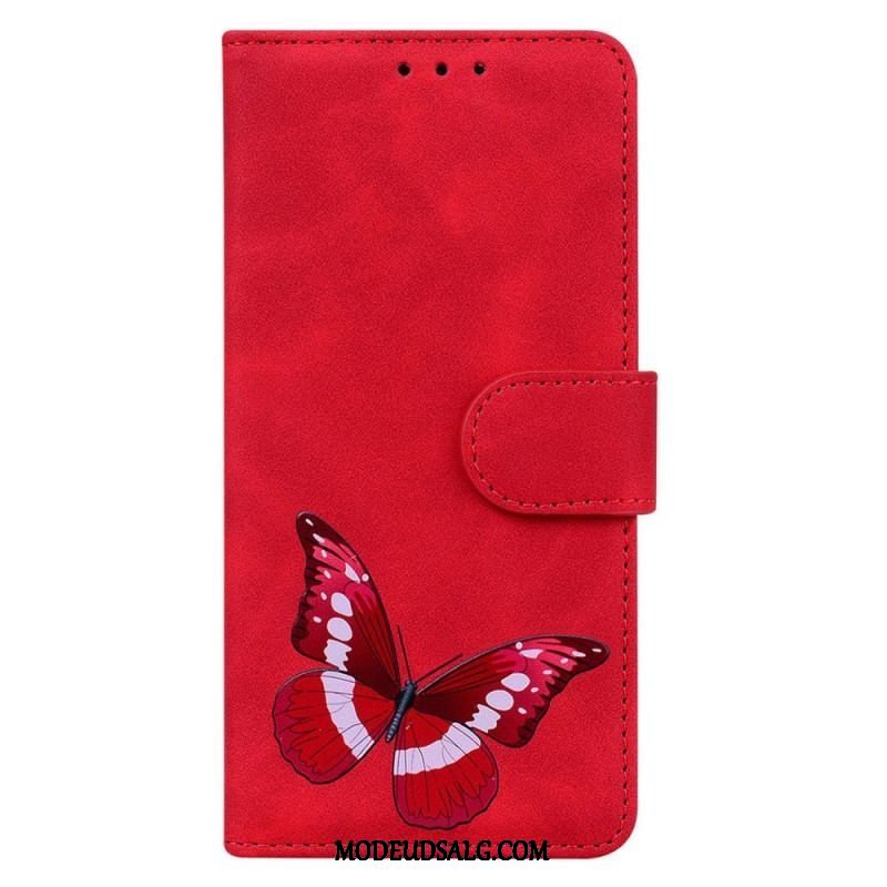 Flip Cover Samsung Galaxy A14 / A14 5G Sommerfugle Design