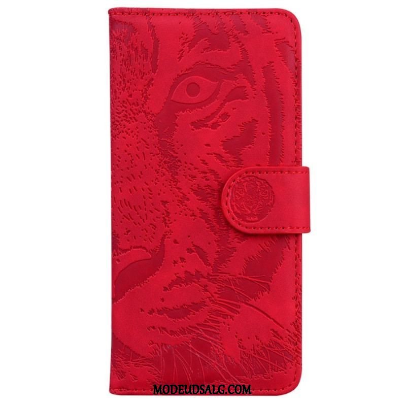 Flip Cover Samsung Galaxy A14 / A14 5G Tiger Print