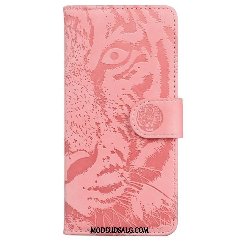 Flip Cover Samsung Galaxy A14 / A14 5G Tiger Print