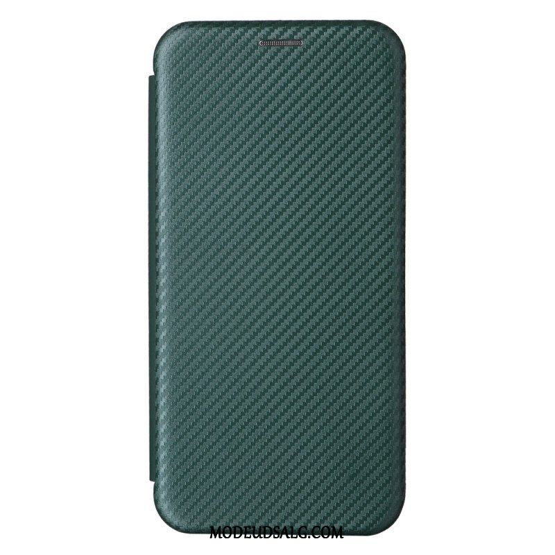 Flip Cover Samsung Galaxy A15 5g Klassisk Kulfiber