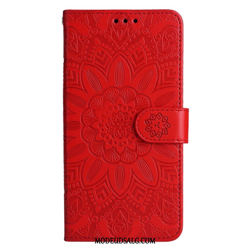 Flip Cover Samsung Galaxy A15 5g Mandalatryk Med Snor